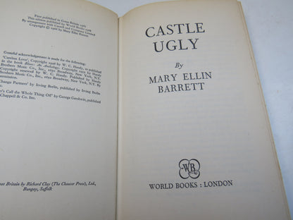 Castle Ugly by Mary Ellin Barrett, 1968 book image 3