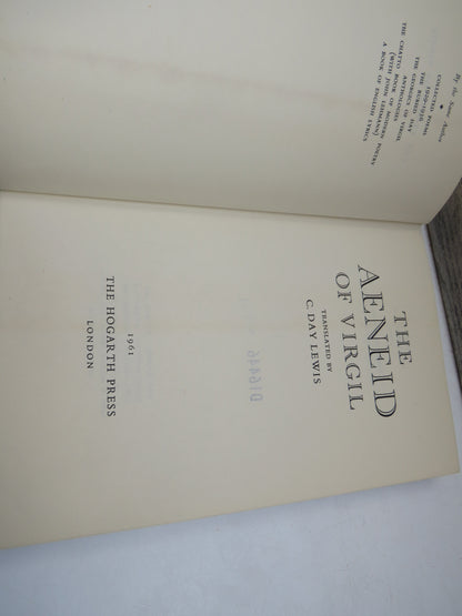 The Aeneid of Virgil Translated By C. Day Lewis 1961