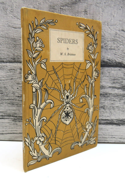 Spiders by W. S. Bristowe, 1947 book front cover