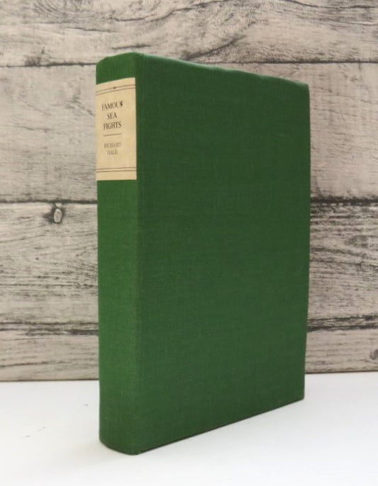 Famous Sea Fights From Salamis To Jutland By John Richard Hale 1946 book front cover
