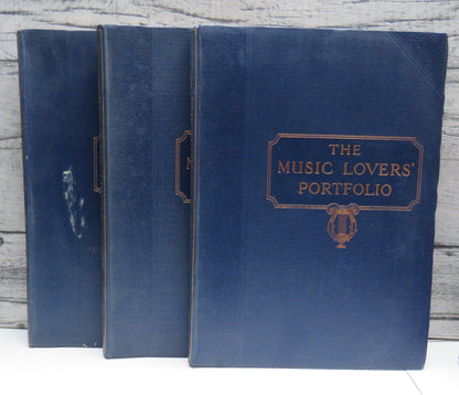 The Music Lovers' Portfolio Volume I, II, III book front cover