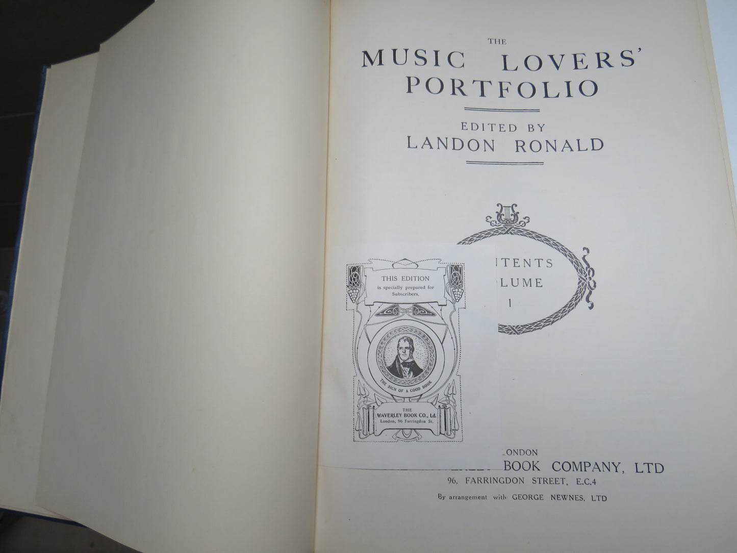The Music Lovers' Portfolio Volume I, II, III