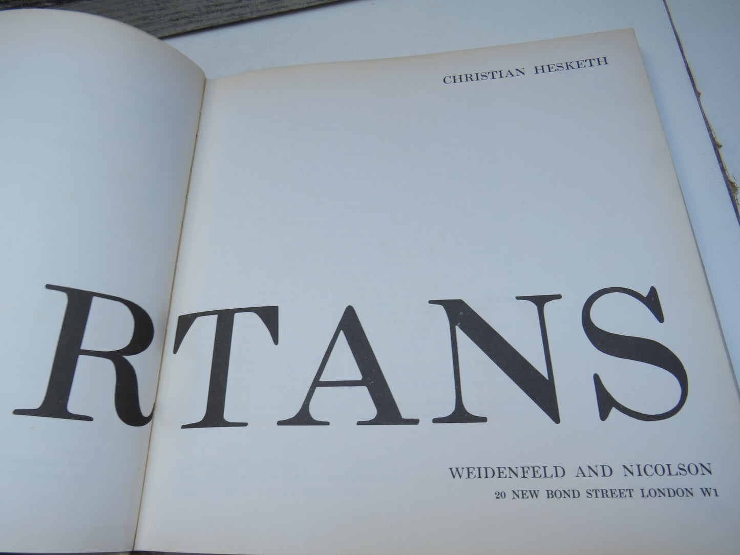 Tartans By Christian Hesketh 1961