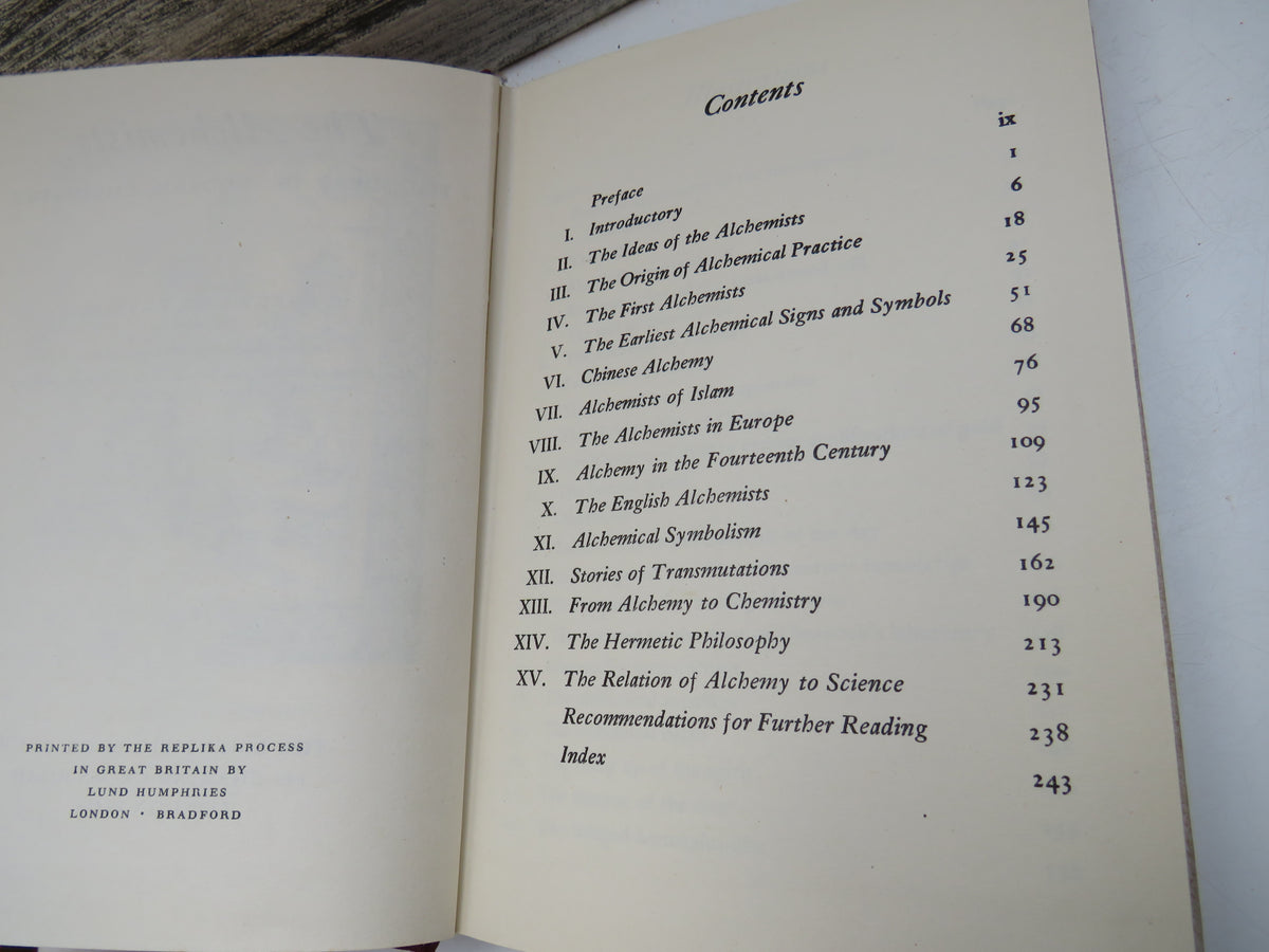 The Alchemists Founders of Modern Chemistry By F. Sherwood Taylor