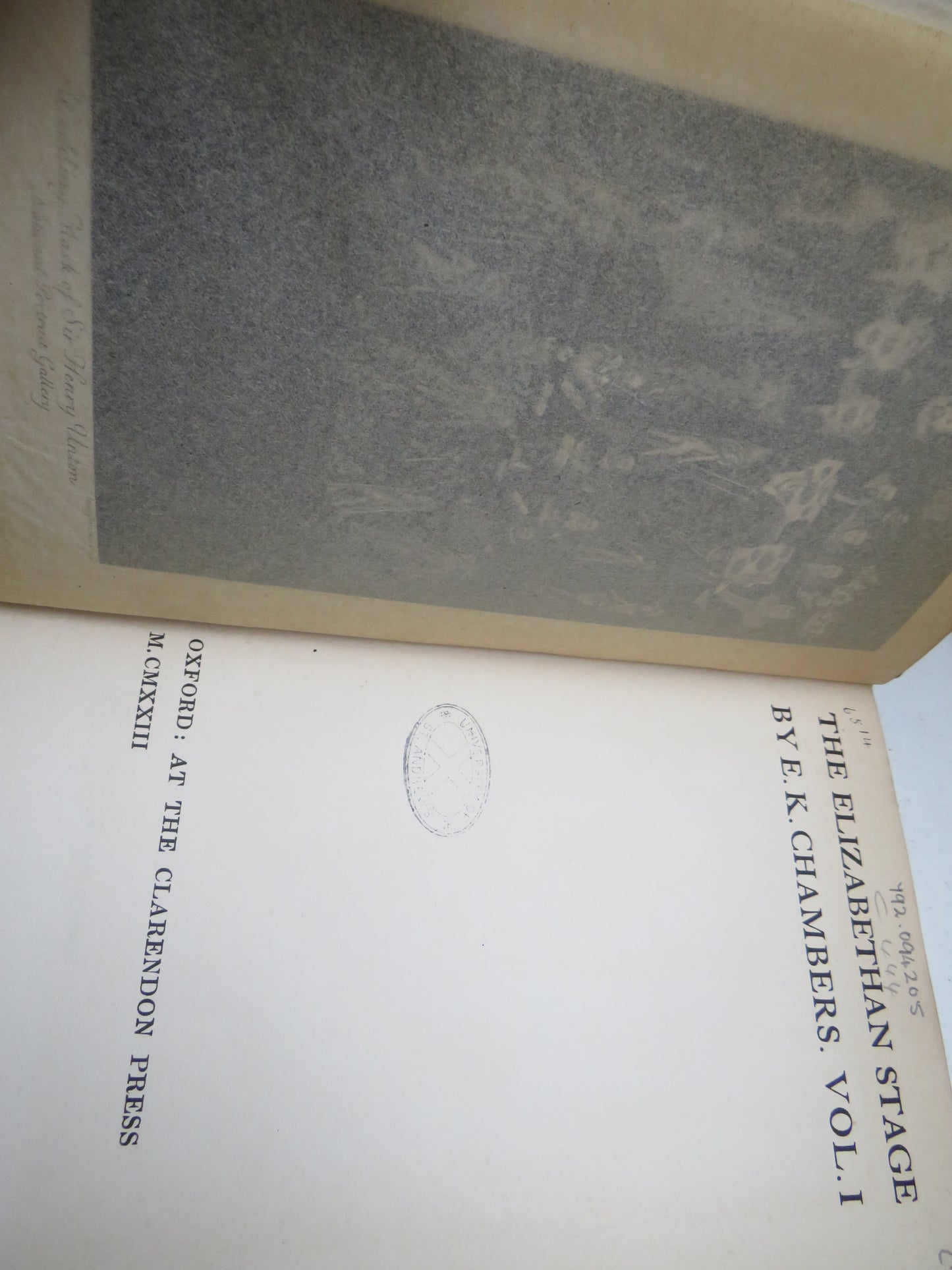 The Elizabethan Stage By E.K. Chambers 1923 4 Volume Set
