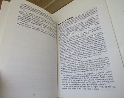 The Story of James Maxton M.P, 1885-1946, 1985 book image 4