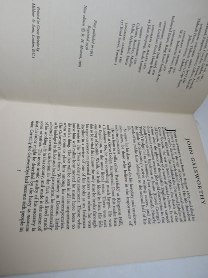 John Galsworthy By R. H. Mottram 1963 book image 4