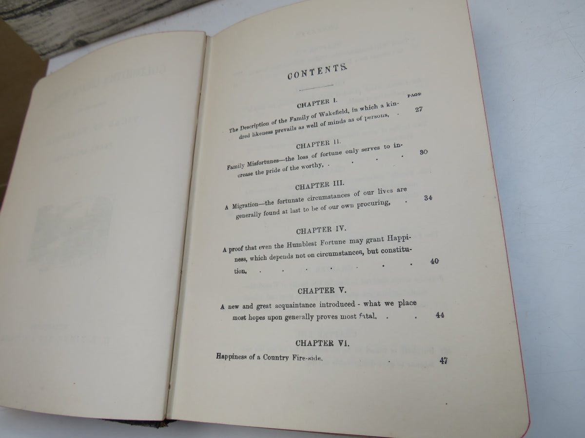 Goldsmith's Choice Works, Comprising His Vicar of Wakefield, Poems and Plays