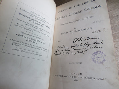 Events In The Life of Charles George Gordon From Its Beginning To Its End by Henry William Gordon 18 book image 5