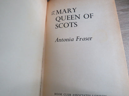Mary Queen of Scots By Antonia Fraser 1972 book image 3