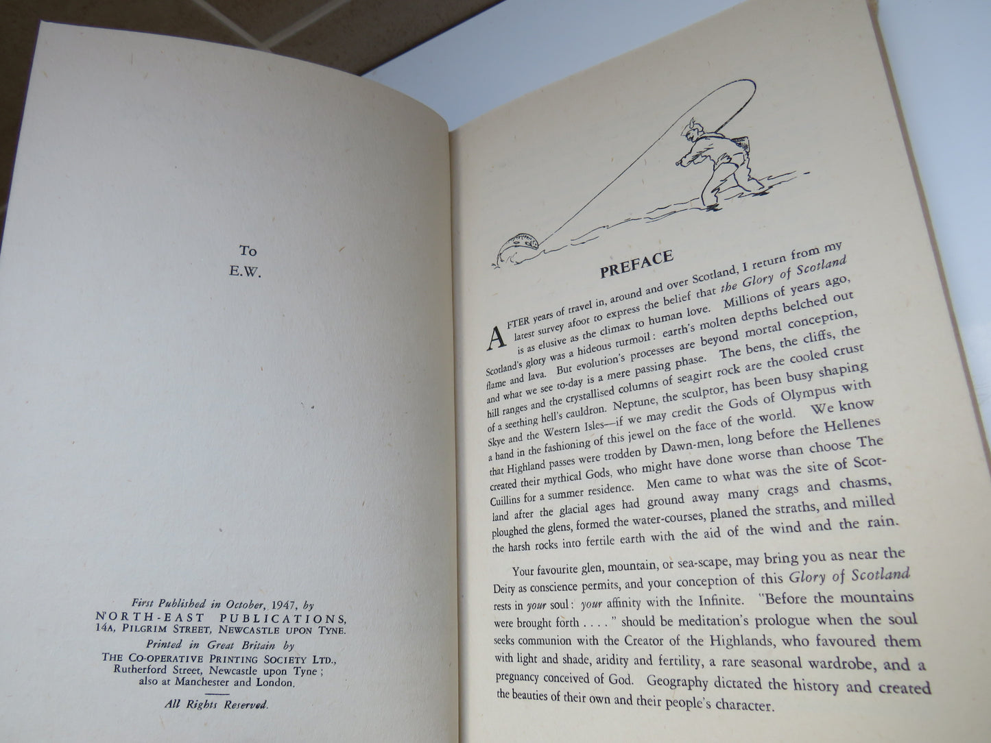 Highland Holiday, Afoot in Scotland, by F. Alex. Wills, "The Vagabond", 1947