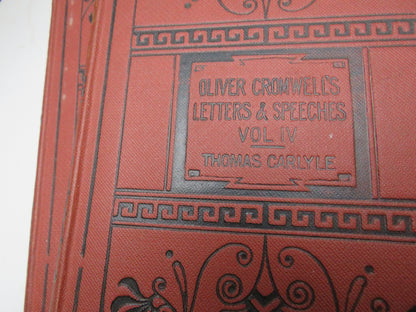 Oliver Cromwell's Letters and Speeches; With Elucidations By Thomas Carlyle 5 Volume Set book image 3