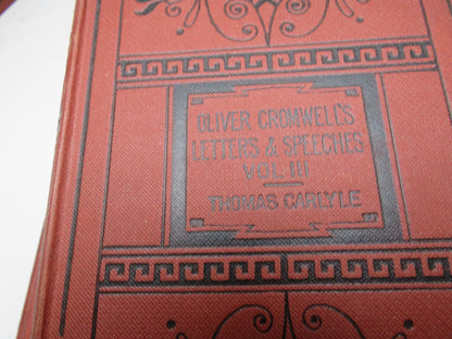 Oliver Cromwell's Letters and Speeches; With Elucidations By Thomas Carlyle 5 Volume Set book image 4