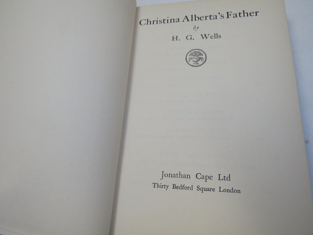 Christina Alberta's Father by H.G. Wells 1925