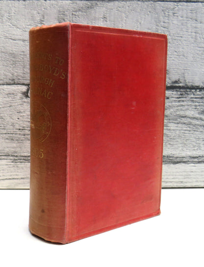 The Western Supplement To Oliver and Boyd's Edinburgh Almanac For 1905 Comprehending Lists Connected book front cover
