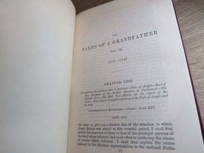 The Tales of a Grandfather Being The History of Scotland From The Earliest Period To The Close of th book image 4