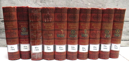 Goethes Sammtilche Werke 1885 10 Volume Set - Antique German Books book front cover