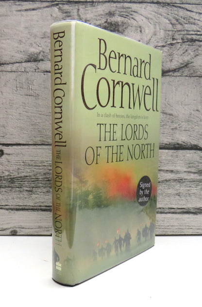 The Lords of The North By Bernard Cornwell 2006 Author Signed book front cover