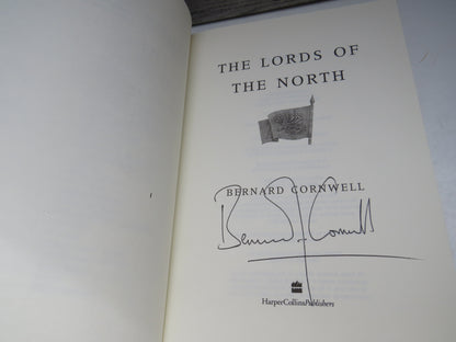 The Lords of The North By Bernard Cornwell 2006 Author Signed book image 3