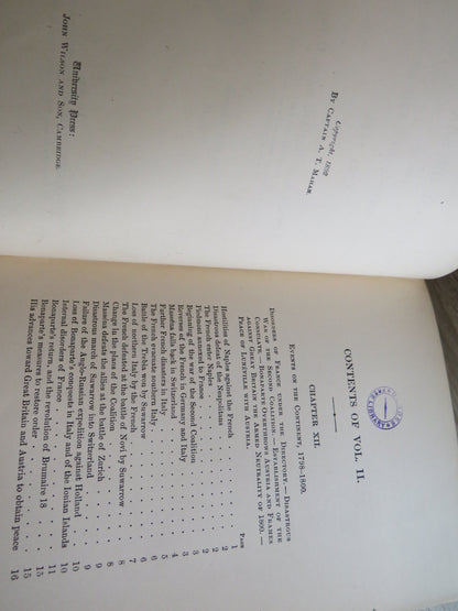 The Influence of Sea Power Upon The French Revolution and Empire 1793-1812 by Captain A. T. Mahan 18 book image 5