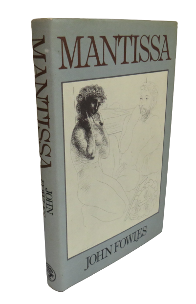Mantissa by John Fowles, 1982 book front cover