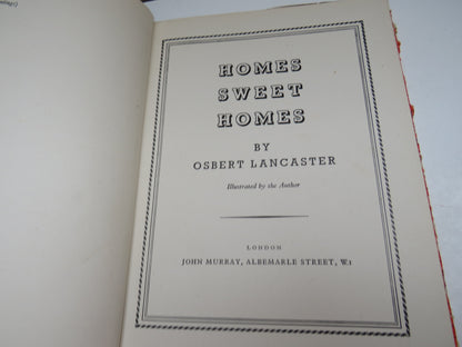 Homes Sweet Homes by Osbert Lancaster, 1941 book image 4