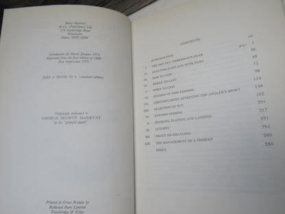 Dry-Fly Fishing Theory and Practice By F.M. Halford 1975 book image 4