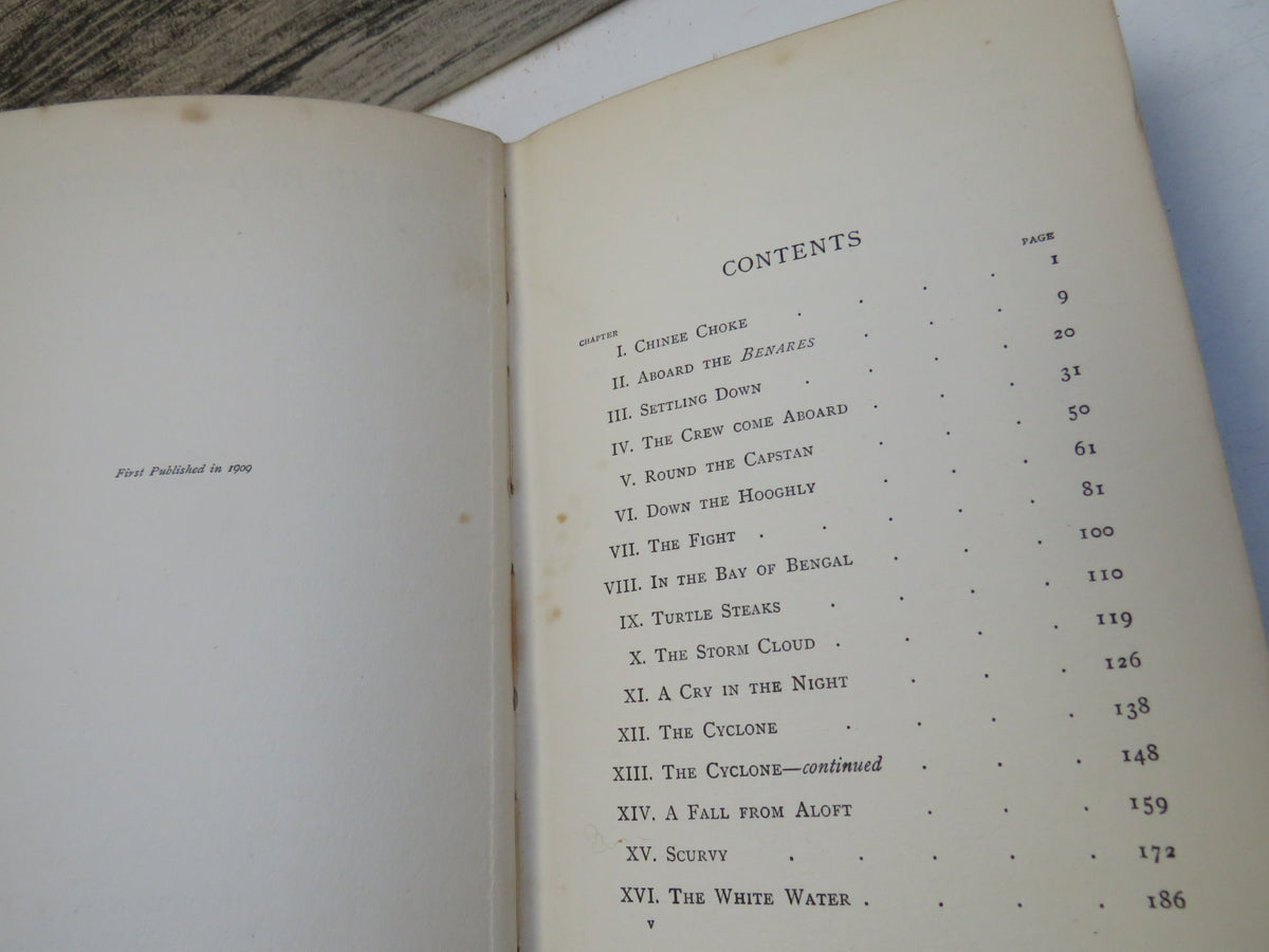 Deep Sea Warriors By Basil Lubbock 1909 1st Edition