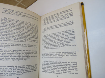 Scotland Laughing, The Humour of the Scot by W. B. Burnett, 1960, Signed book image 6