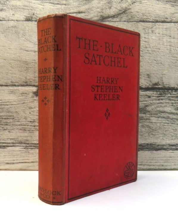 The Black Satchel A New "Amazing Web" By Harry Stephen Keeler 1931 1st Edition
