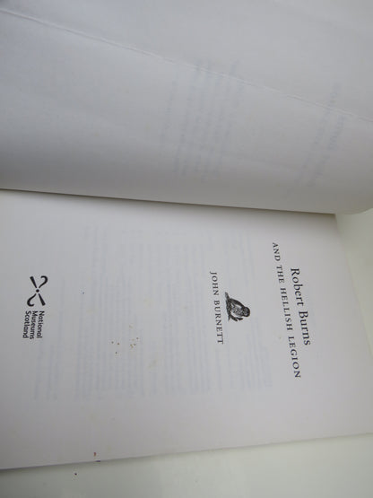 Robert Burns and The Hellish Legion By John Burnett 2009 book image 3
