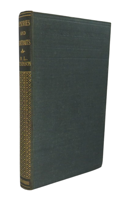 Memories and Portraits By Robert Louis Stevenson 1912 book front cover
