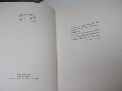 Born Free, A Lioness of Two Worlds by Joy Adamson, 1960 book image 5