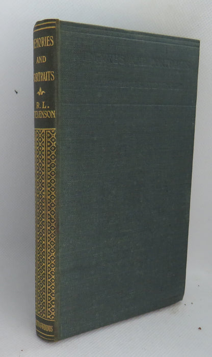 Memories and Portraits By Robert Louis Stevenson 1912 book image 2