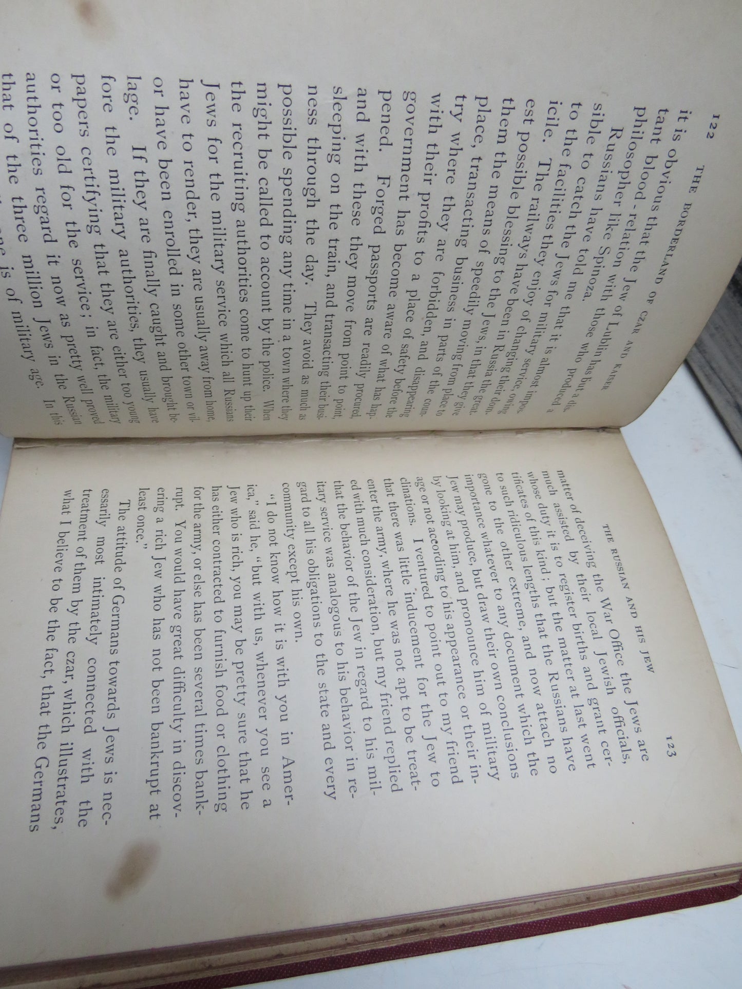 The Borderland of Czar and Kaiser Notes From Both Sides of The Russian Frontier By Poultney Bigelow 1895