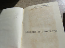 Load image into Gallery viewer, Memories and Portraits By Robert Louis Stevenson 1912
