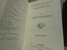 Load image into Gallery viewer, Memories and Portraits By Robert Louis Stevenson 1912
