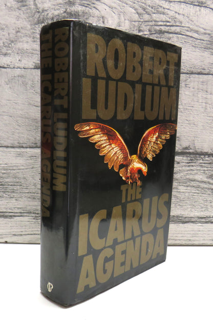 The Icarus Agenda By Robert Ludlum 1988 book front cover
