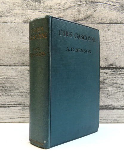 Chris Gascoyne An Experiment In Solitude From The Diaries of John Trevor By A. C. Benson 1924