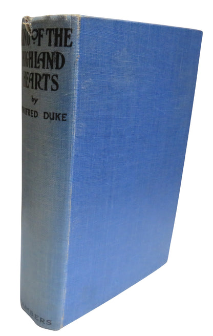King of The Highland Hearts By Winifred Duke 1930 book front cover