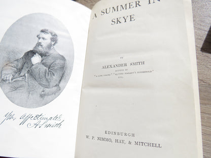 A Summer In Skye By Alexander Smith 1907 book image 4