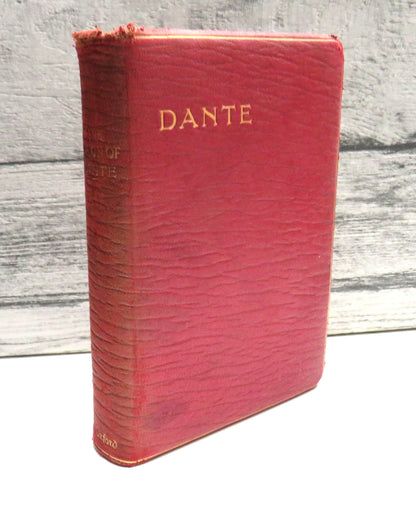 The Vision or Hell, Purgatory, and Paradise of Dante Alighieri Translated By Henry Francis Cary 1913 book front cover