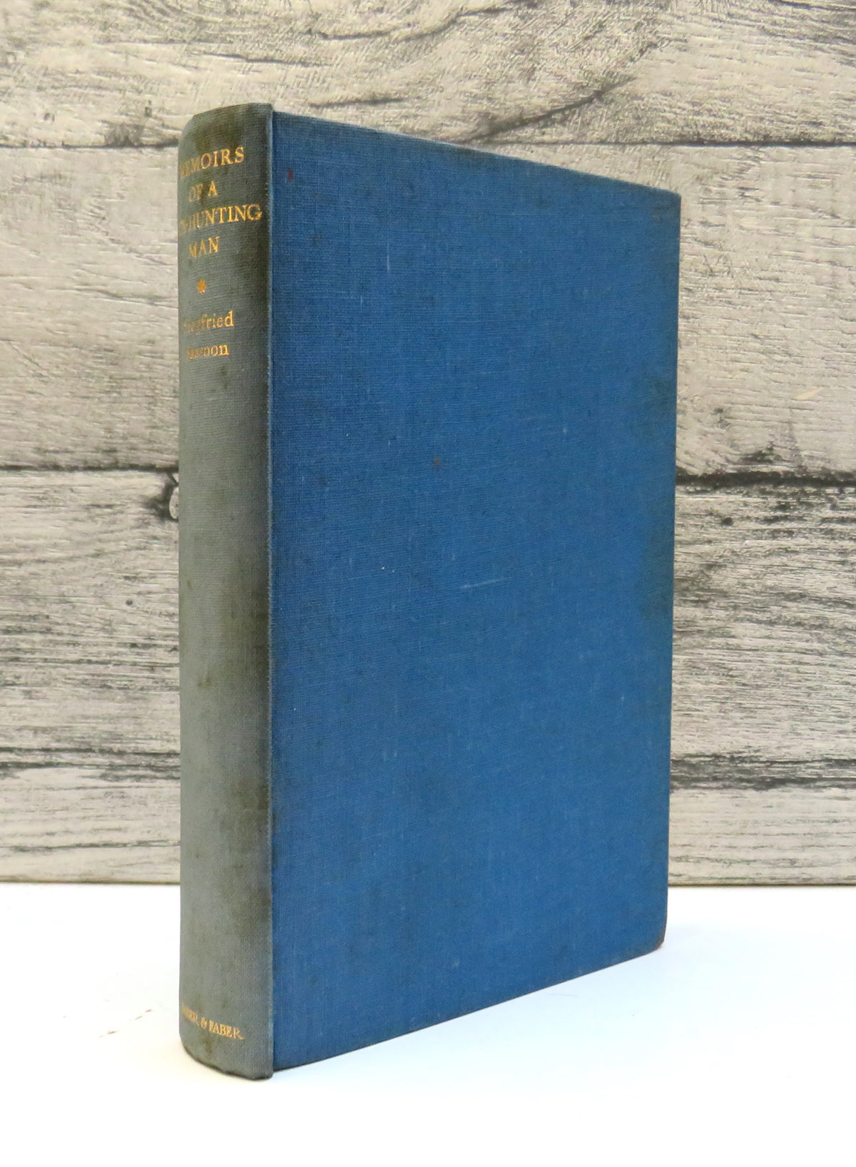 Memoirs of A Fox-Hunting Man By Siegfried Sassoon 1930