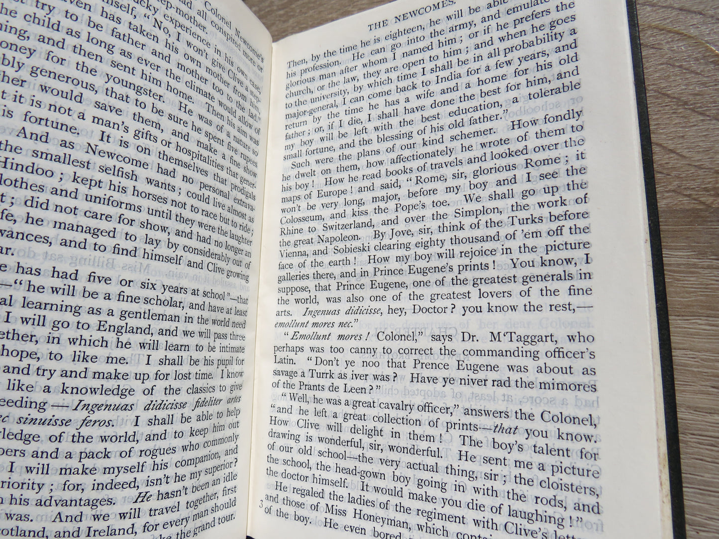 The Newcomes Memoirs of a Most Respectable Family by William Makepeace Thackeray 1909
