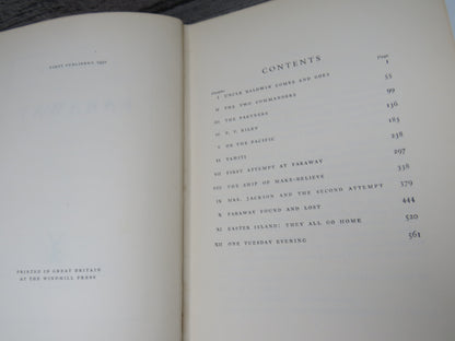 Faraway By J.B. Priestley 1932 1st Edition
