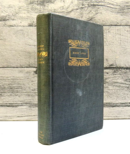 Brief Lives and Other Selected Writings By John Aubrey 1949
