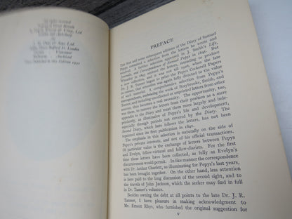 Letters and The Second Diary of Samuel Pepys 1932