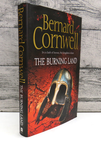 The Burning Land By Bernard Cornwell 2009 book front cover