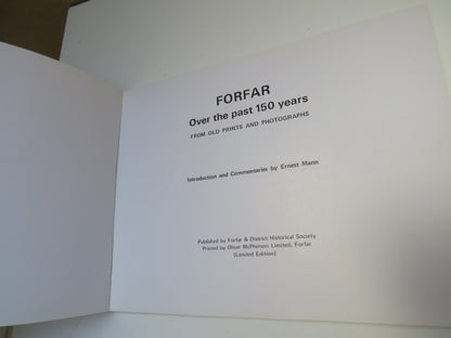 Forfar Over the Past 150 Years from Old Prints and Photographs by Ernest Mann (First Edition) book image 4