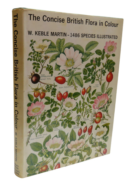 The Concise British Flora in Colour by W. Keble Martin - 1486 Species Illustrated, 1965 book front cover